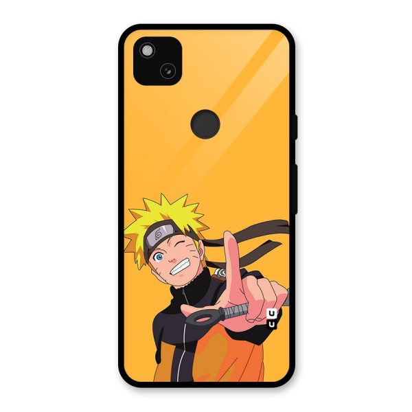 Cool Aesthetic Naruto Glass Back Case for Google Pixel 4a