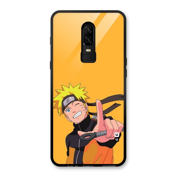 Cool Aesthetic Naruto Glass Back Case for OnePlus 6