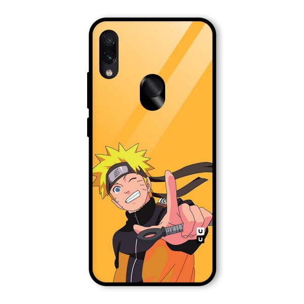 Cool Aesthetic Naruto Glass Back Case for Redmi Note 7 Pro