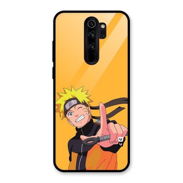 Cool Aesthetic Naruto Glass Back Case for Redmi Note 8 Pro