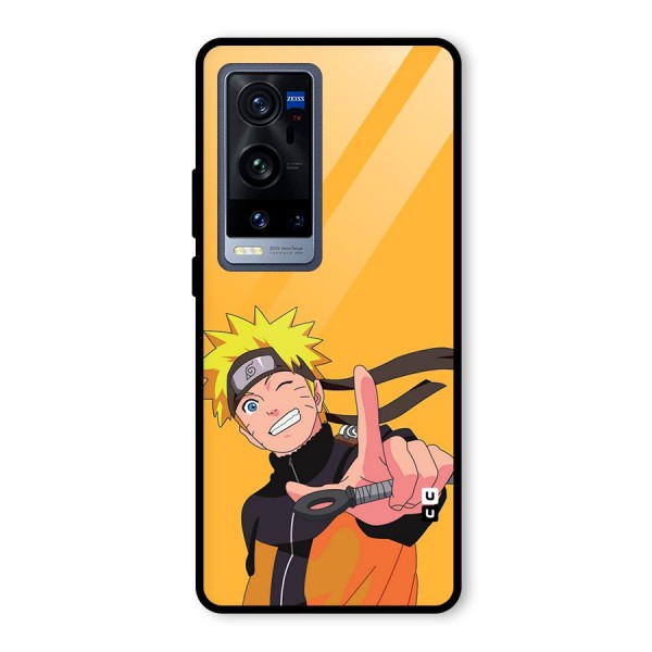 Cool Aesthetic Naruto Glass Back Case for Vivo X60 Pro Plus