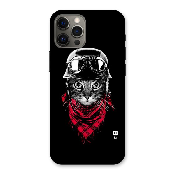 Cool Biker Cat Back Case for iPhone 12 Pro Max