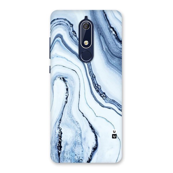 Cool Marble Art Back Case for Nokia 5.1