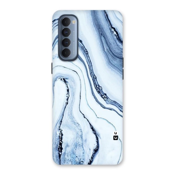 Cool Marble Art Back Case for Reno4 Pro