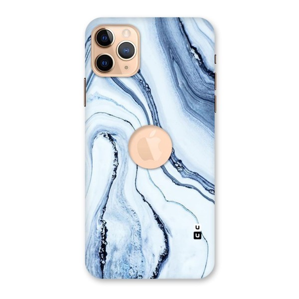 Cool Marble Art Back Case for iPhone 11 Pro Max Logo Cut