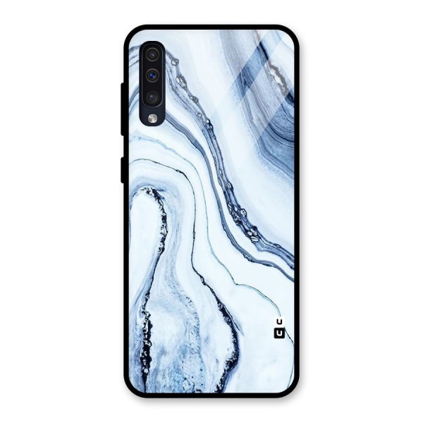 Cool Marble Art Glass Back Case for Galaxy A50s