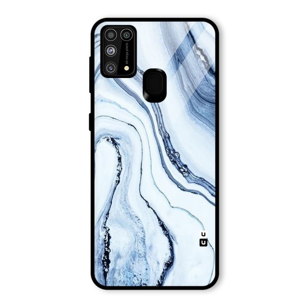 Cool Marble Art Glass Back Case for Galaxy F41
