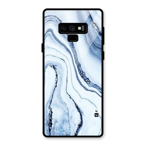 Cool Marble Art Glass Back Case for Galaxy Note 9