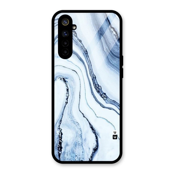 Cool Marble Art Glass Back Case for Realme 6i