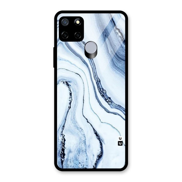 Cool Marble Art Glass Back Case for Realme C12