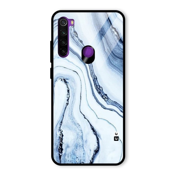 Cool Marble Art Glass Back Case for Redmi Note 8