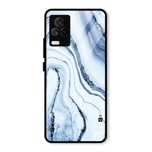 Cool Marble Art Glass Back Case for Vivo iQOO 7 Legend 5G