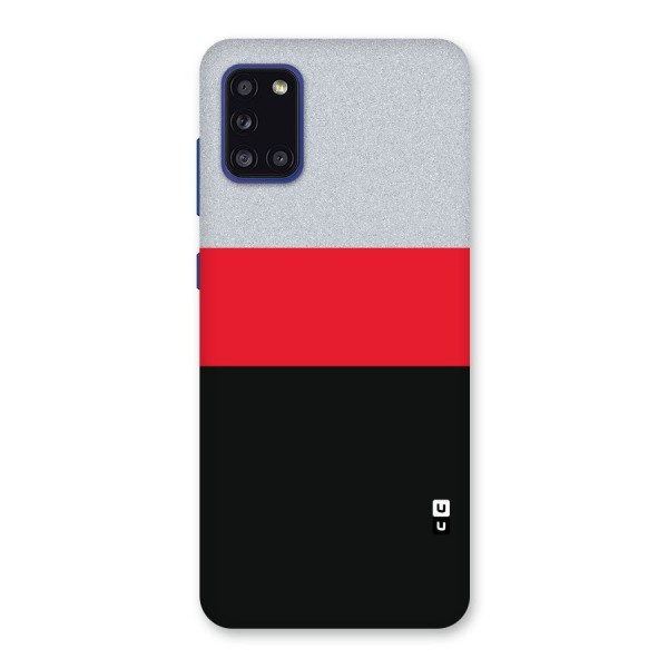 Cool Melange Stripe Back Case for Galaxy A31