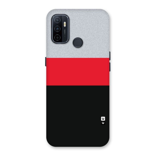 Cool Melange Stripe Back Case for Oppo A53