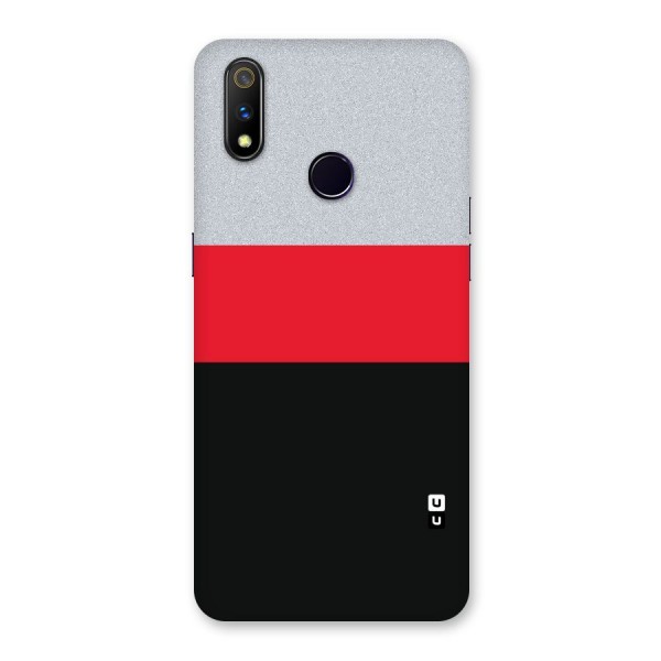 Cool Melange Stripe Back Case for Realme 3 Pro