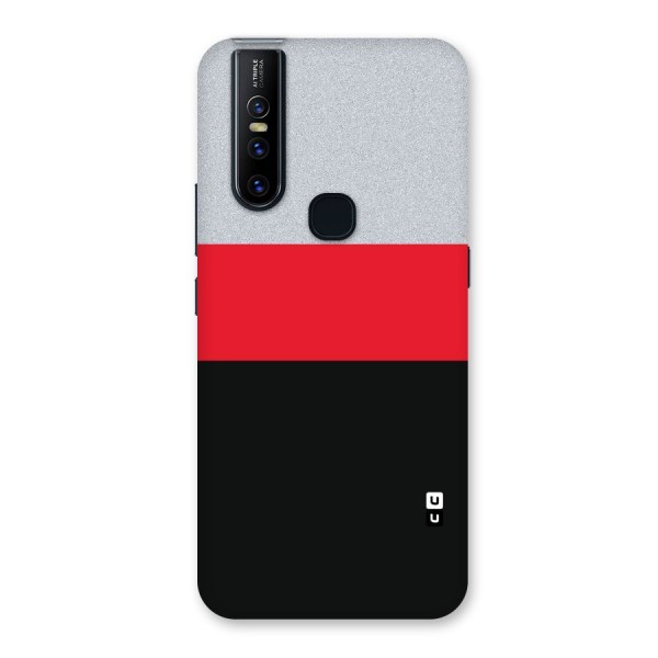 Cool Melange Stripe Back Case for Vivo V15