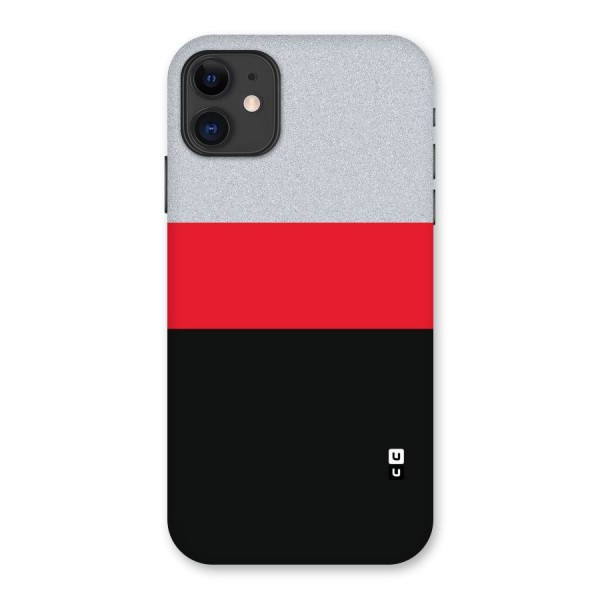 Cool Melange Stripe Back Case for iPhone 11