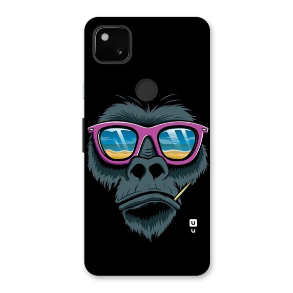 Cool Monkey Beach Sunglasses Back Case for Google Pixel 4a