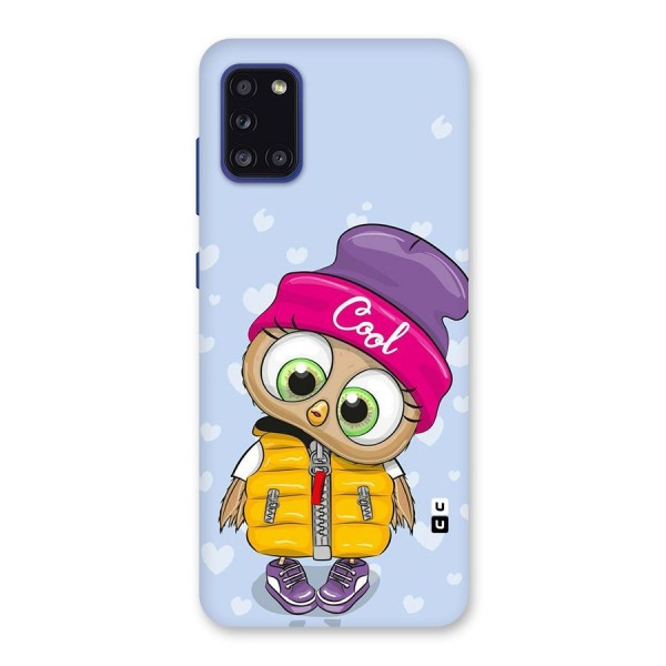 Cool Owl Back Case for Galaxy A31