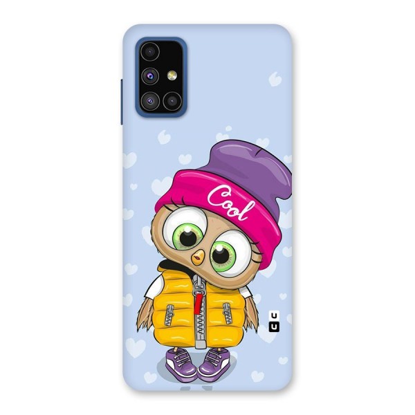 Cool Owl Back Case for Galaxy M51