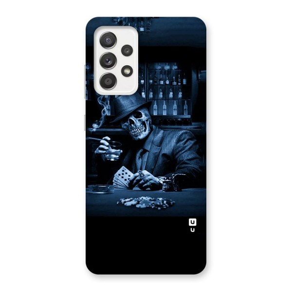 Cool Skull Cards Back Case for Galaxy A52
