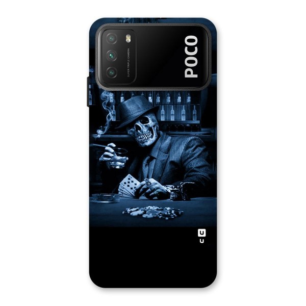 Cool Skull Cards Back Case for Poco M3