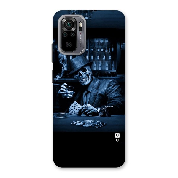 Cool Skull Cards Back Case for Redmi Note 10