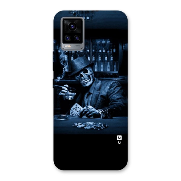 Cool Skull Cards Back Case for Vivo V20