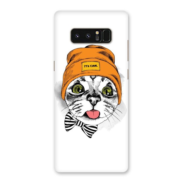 Cool cat Back Case for Galaxy Note 8
