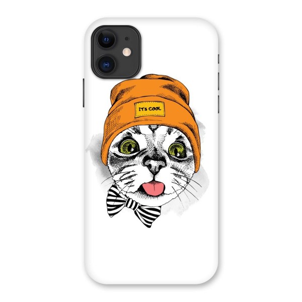 Cool cat Back Case for iPhone 11