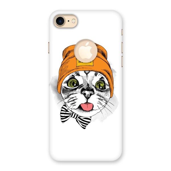 Cool cat Back Case for iPhone 7 Logo Cut