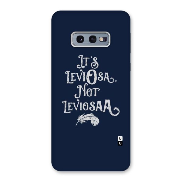 Correction Feather Back Case for Galaxy S10e