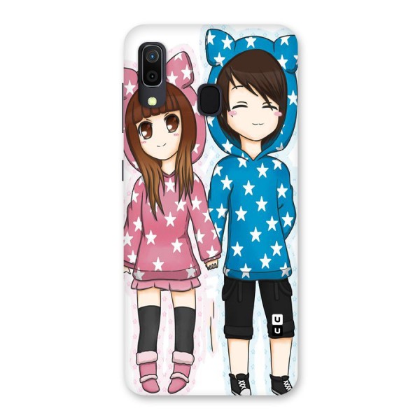Couple In Stars Back Case for Galaxy A30