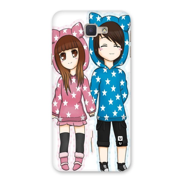 Couple In Stars Back Case for Galaxy J5 Prime