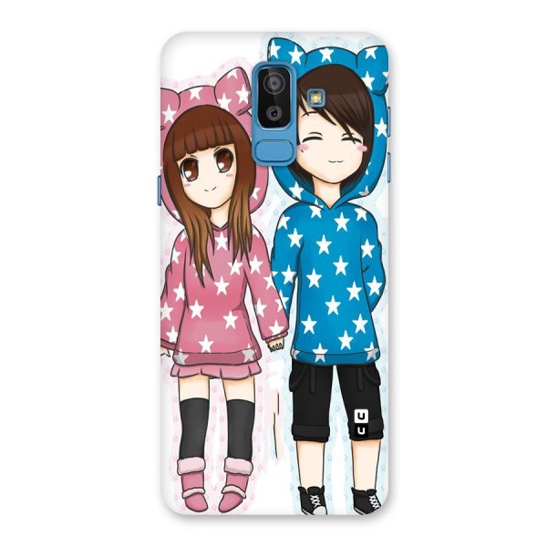 Couple In Stars Back Case for Galaxy J8