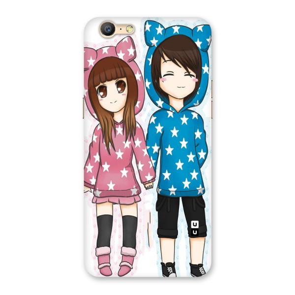 Couple In Stars Back Case for Oppo A39