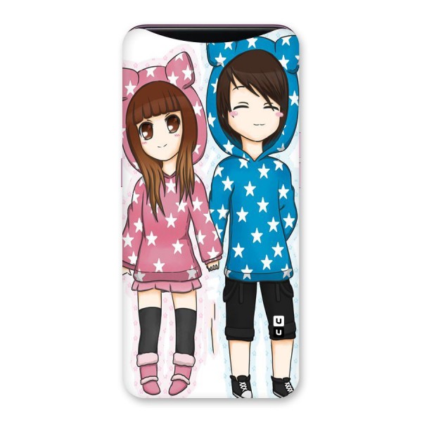 Couple In Stars Back Case for Oppo Find X