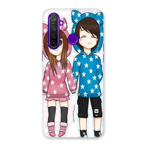 Couple In Stars Back Case for Realme 5 Pro
