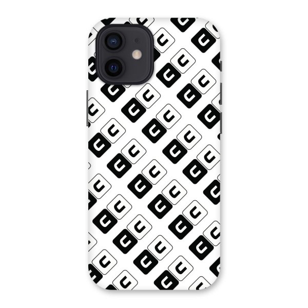 CoversCart Diagonal Banner Back Case for iPhone 12