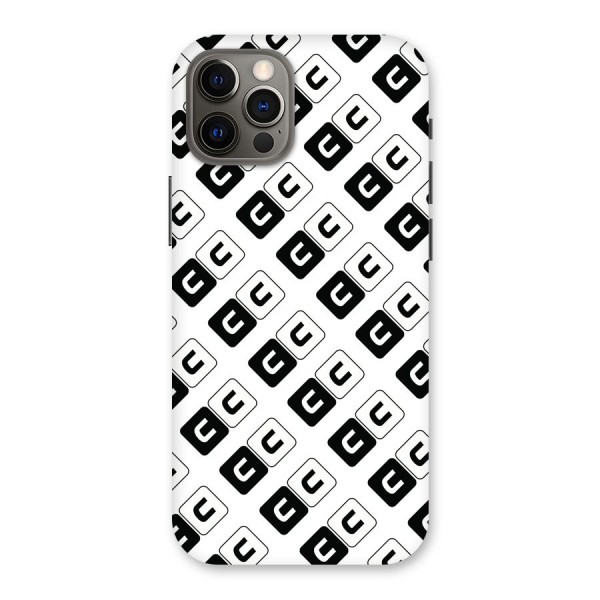 CoversCart Diagonal Banner Back Case for iPhone 12 Pro