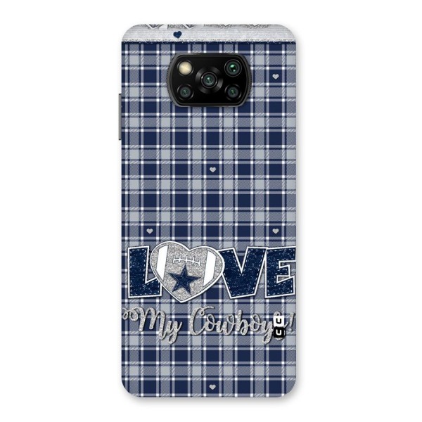 Cowboy Love Back Case for Poco X3
