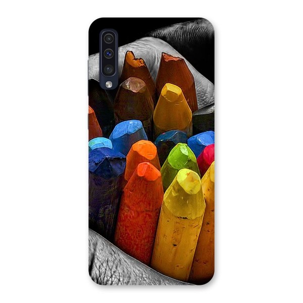 Crayons Beautiful Back Case for Galaxy A50s