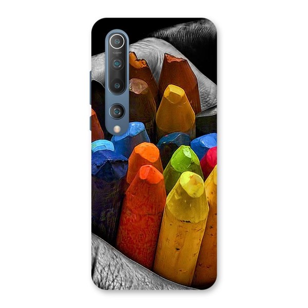 Crayons Beautiful Back Case for Mi 10