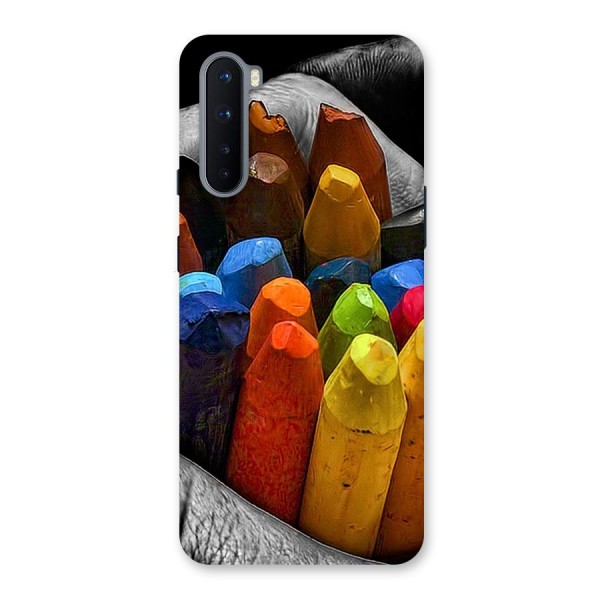Crayons Beautiful Back Case for OnePlus Nord