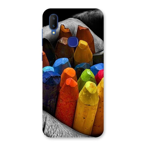 Crayons Beautiful Back Case for Vivo V11