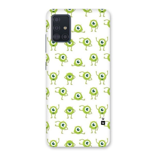 Crazy Green Maniac Back Case for Galaxy A51