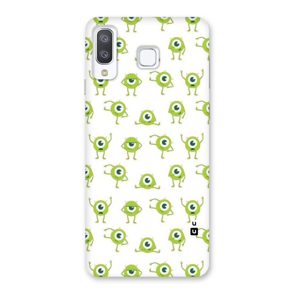 Crazy Green Maniac Back Case for Galaxy A8 Star
