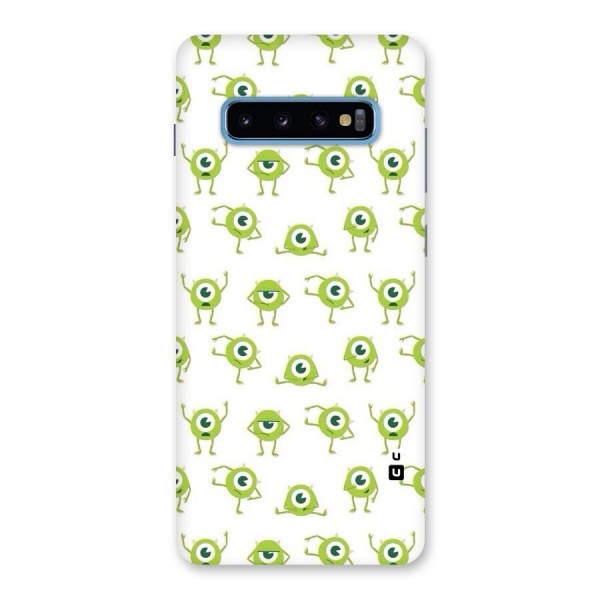 Crazy Green Maniac Back Case for Galaxy S10 Plus