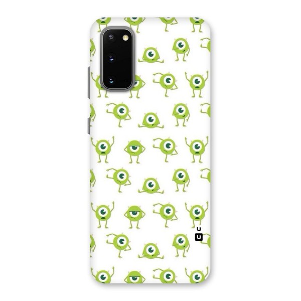 Crazy Green Maniac Back Case for Galaxy S20