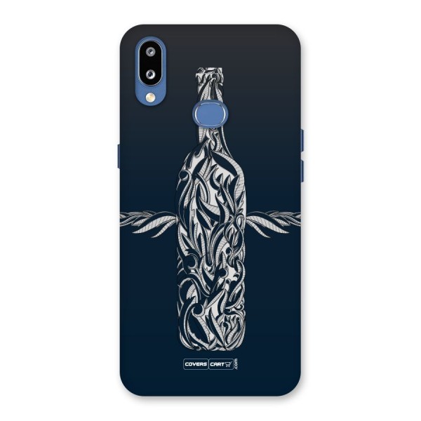 Creative Bottle Back Case for Galaxy M01s